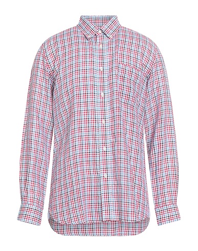 BARBOUR Checked shirt Red 100% Cotton