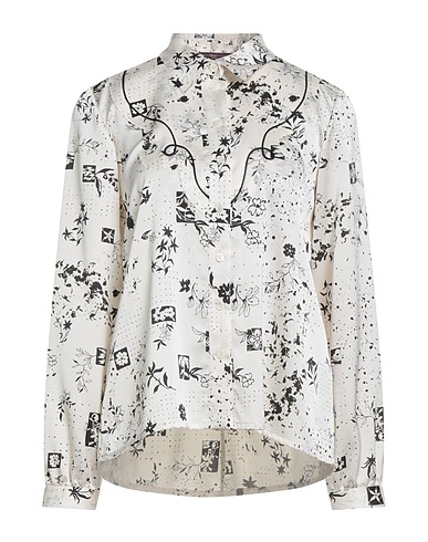 HIGH Floral shirts & blouses TECH Ivory 100% Polyester