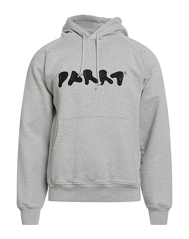 PARRA Hooded sweatshirt Light grey 100% Cotton