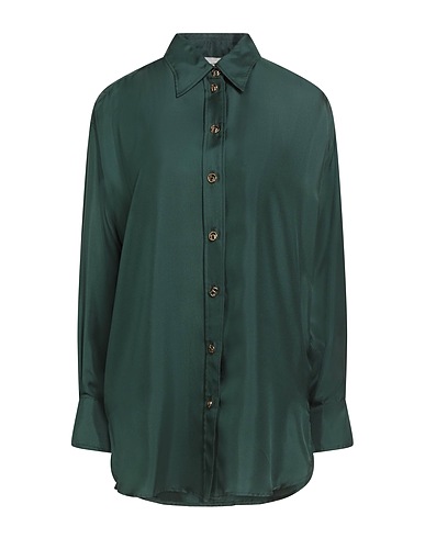 ZIMMERMANN Silk shirts & blouses Dark green 100% Silk