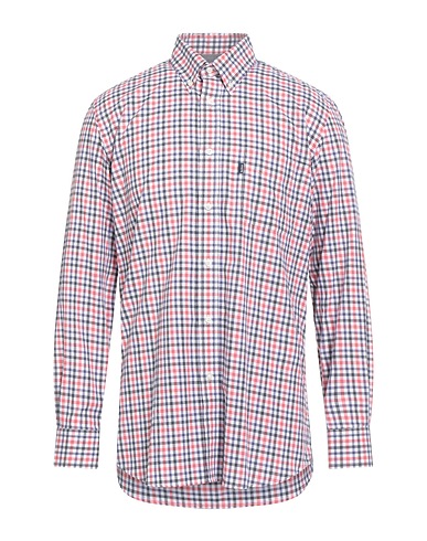 BARBOUR Checked shirt Pink 100% Cotton