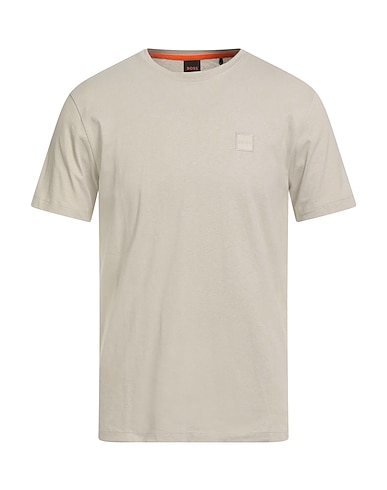 BOSS Basic T-shirt Beige 100% Cotton