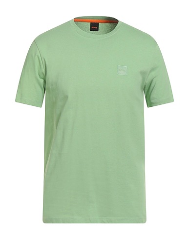 BOSS Basic T-Shirt Säuregrün 100% Baumwolle