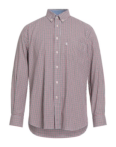 BARBOUR Checked shirt Red 100% Cotton