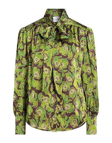 ANONYME DESIGNERS Patterned shirts & blouses Green 100% Polyester