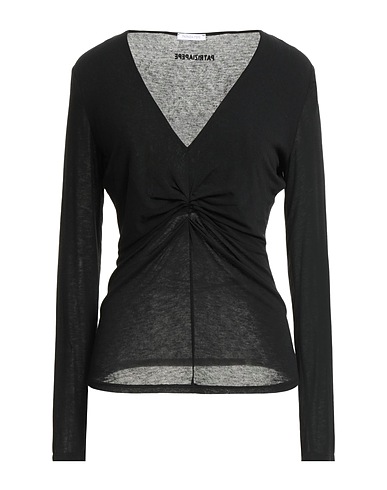 PATRIZIA PEPE Sweater Black 66% Viscose, 19% Polyamide, 9% Cashmere, 6% Elastane