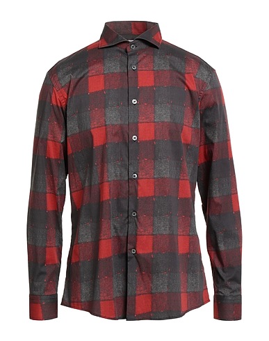 GREY DANIELE ALESSANDRINI Chemise à carreaux 100% Coton