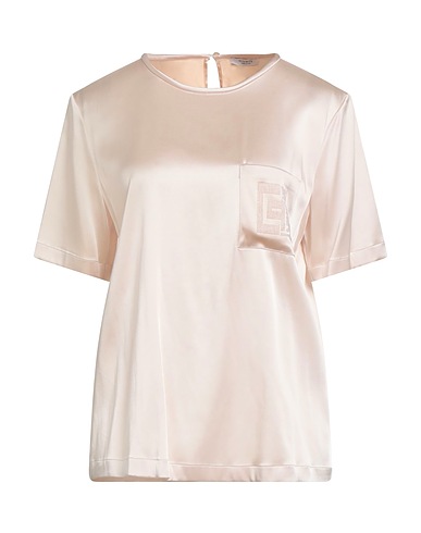 PESERICO Top Beige 50% Viscose, 47% Acetate, 3% Elastane