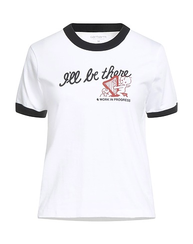 CARHARTT T-shirt White 100% Organic cotton