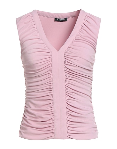 MARCIANO by GUESS Top Pink 92% Recycled polyester, 8% Elastane