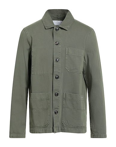 SOCIÉTÉ ANONYME Solid colour shirt 100% Cotton