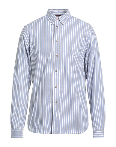 PS PAUL SMITH Striped shirt Light blue 100% Cotton
