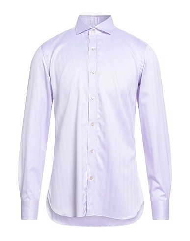 BOGLIOLI Patterned shirt Pink 100% Wool