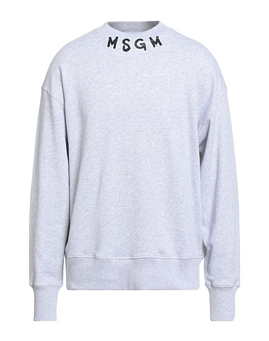 MSGM Sweatshirt Grey 100% Cotton