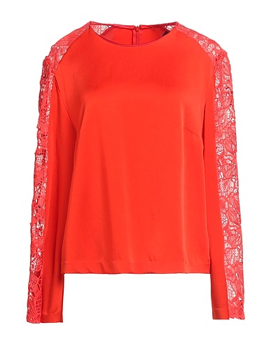 PAULE KA Top Tomato red 67% Acetate, 33% Viscose