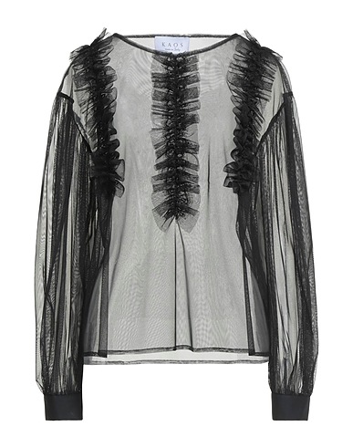 KAOS Top Black 100% Polyester, Cotton