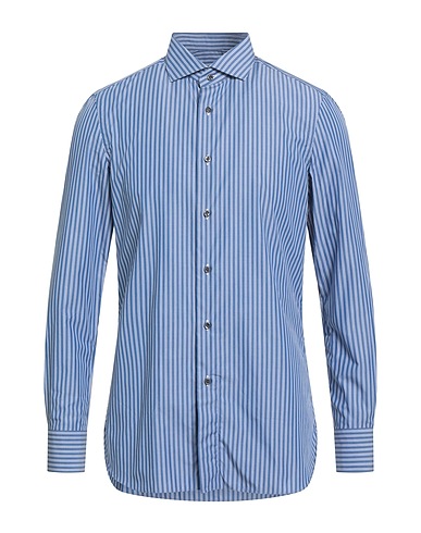 BOGLIOLI Striped shirt Navy 100% Cotton