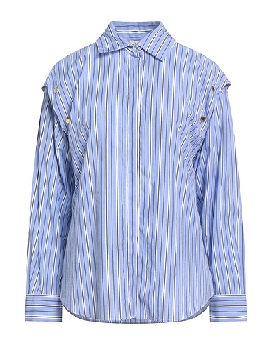 SANDRO Camicia a righe Blu 100% Cotone