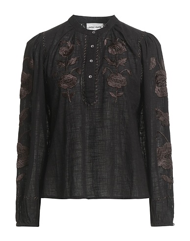 ANTIK BATIK Top Black 100% Cotton