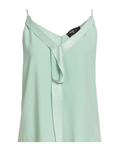 PAULE KA Camisole Sage green 82% Triacetate, 18% Polyester