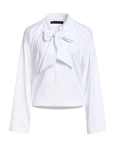 ALAINPAUL T-shirt White 94% Cotton, 6% Elastane