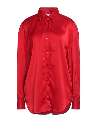 WEILI ZHENG Solid colour shirts & blouses 100% Viscose