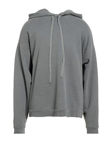 AGOLDE Hooded track jacket  Grey 97% Cotton, 3% Polyester
