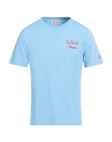 MC2 SAINT BARTH T-shirt THE SIMPSONS Light blue 100% Cotton