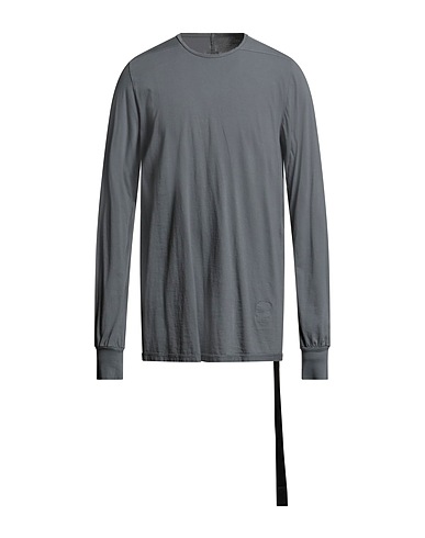 DRKSHDW by RICK OWENS 베이직 티셔츠 그레이 100% 코튼