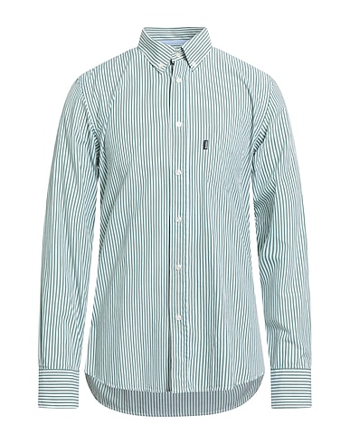BARBOUR Striped shirt Green 100% Cotton