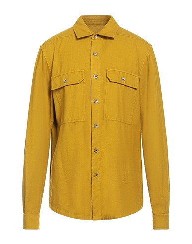 DRKSHDW by RICK OWENS Solid color shirt Sand 100% Cotton