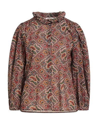 ANTIK BATIK Patterned shirts & blouses Burgundy 100% Cotton