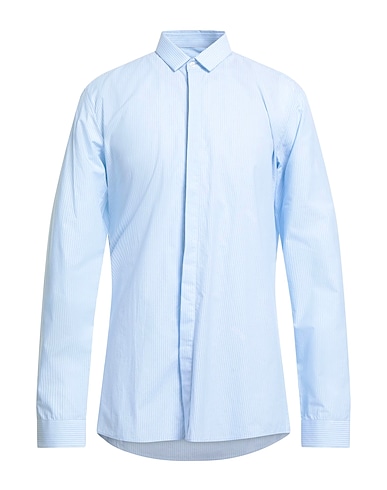 HUGO Striped shirt CELESTE 100% Cotton