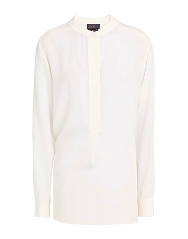 LUISA SPAGNOLI Silk top Ivory 100% Silk