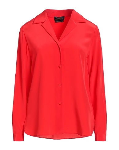 LUISA SPAGNOLI Silk shirts & blouses Tomato red 100% Silk