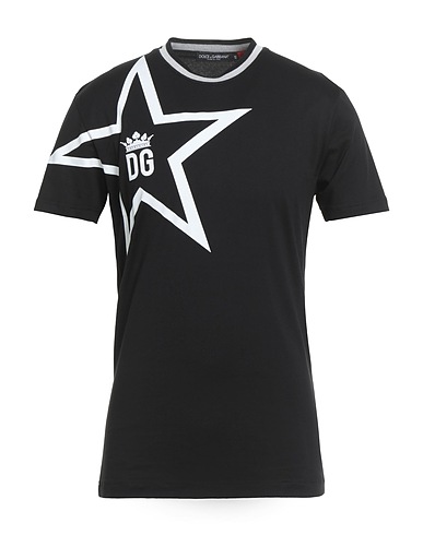 DOLCE&GABBANA T-shirt Black 100% Cotton