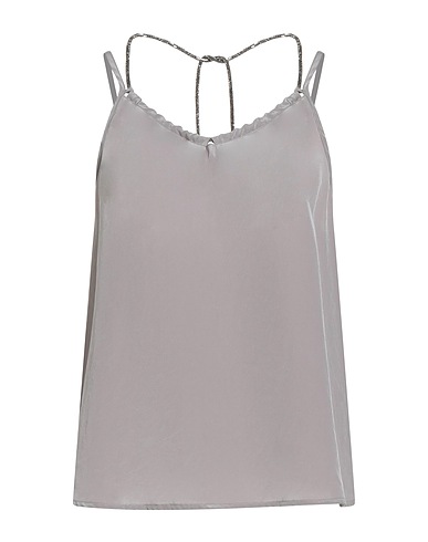 LUISA CERANO Cami Grey 100% Polyester, Recycled PES