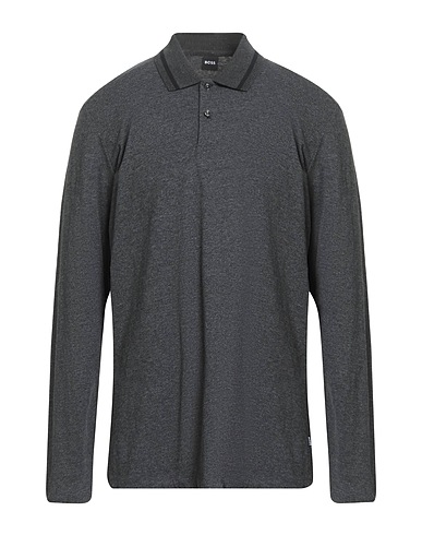 BOSS Polo shirt Charcoal 100% Cotton