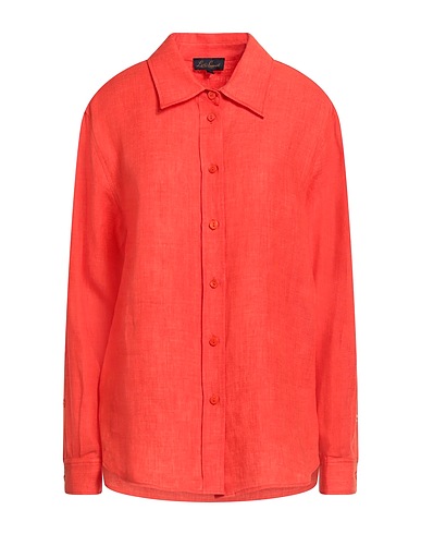LUISA SPAGNOLI Linen shirt Orange 100% Linen