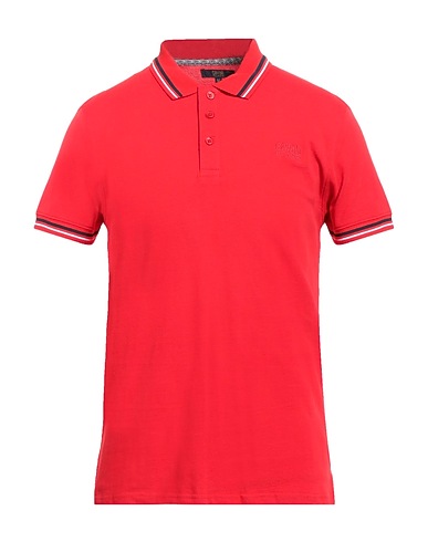 CAVALLI CLASS Polo Rosso 100% Cotone