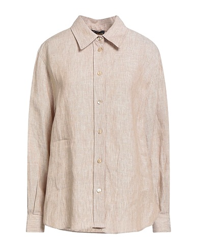 LUISA SPAGNOLI Linen shirt Beige 100% Linen
