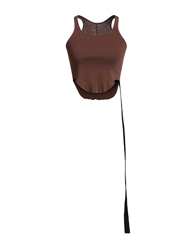 DRKSHDW by RICK OWENS Top Cioccolato 100% Cotone
