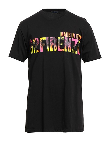 G2FIRENZE T-shirt Black 100% Cotton