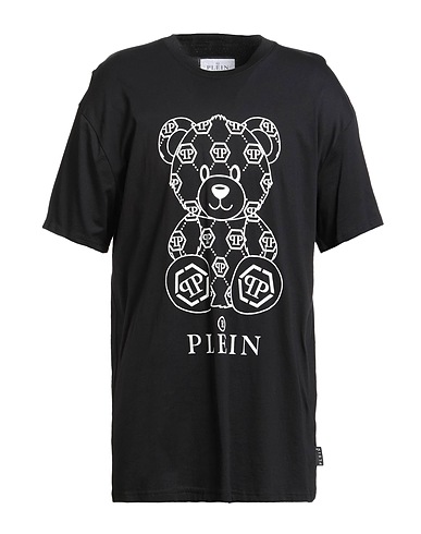 PHILIPP PLEIN T-shirt Nero 100% Cotone