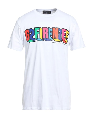 G2FIRENZE T-shirt White 100% Cotton