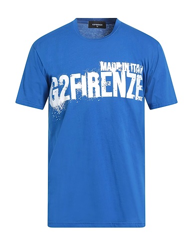 G2FIRENZE T-shirt Azzurro 100% Cotone