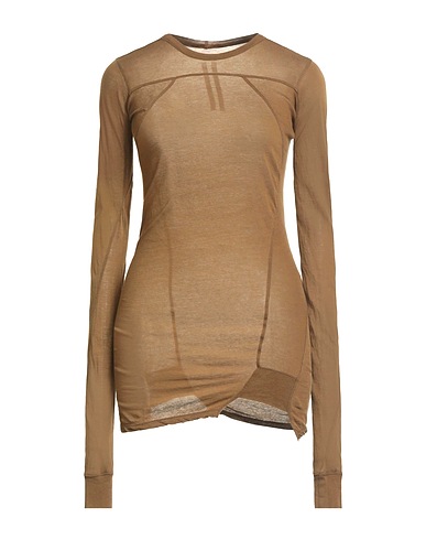 RICK OWENS Basic T-Shirt Sage green 100% Cotton