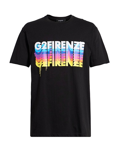 G2FIRENZE T-shirt Black 100% Cotton