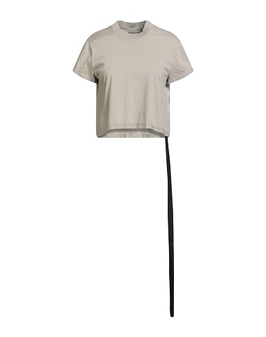 DRKSHDW by RICK OWENS Crop top Light grey 100% Cotton
