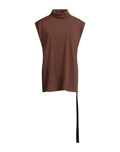 DRKSHDW by RICK OWENS T-Shirt Schokobraun 100% Baumwolle